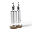 Ens, 2 boutteilles d'huile & vinaigre