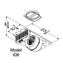 Best 600 CFM Internal Hood Blower iQ6 IMAGE 2