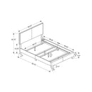  Monarch Queen Upholstered Panel Bed I 5910Q IMAGE 5