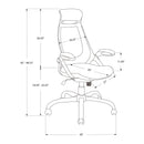 Monarch Office Chairs Office Chairs I 7268 IMAGE 11