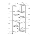  Monarch Bookcases 5+ Shelves I 7158 IMAGE 5