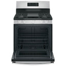 GE 30-inch Freestanding Gas Range with Steam Clean JCGBS66SEKSS IMAGE 2
