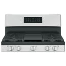 GE 30-inch Freestanding Gas Range with Steam Clean JCGBS66SEKSS IMAGE 4