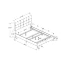  Monarch Queen Upholstered Panel Bed I 5922Q IMAGE 5