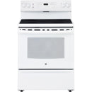 GE 30-inch Freestanding Electric Range with Smooth Top JCBS630DKWW IMAGE 1