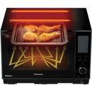 Panasonic 1.0 cu. ft. Countertop Microwave Oven with Steam Cooking NN-DS58HB IMAGE 3