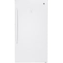 GE 14.1 cu. ft. Upright Freezer with LED Lighting FUF14DLRWW IMAGE 1