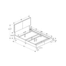  Monarch Full Upholstered Panel Bed I 5910F IMAGE 5