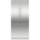 Fisher & Paykel 36-inch, 16.8 cu. ft. Built-in French 3-Door Refrigerator with Ice Maker RS36A80J1 N IMAGE 2