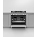 Fisher & Paykel 36-inch Freestanding Dual Fuel range with AeroTech™ Technology OR36SCG6W1 IMAGE 5