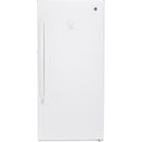 GE 14.1 cu.ft. Upright Freezer with Turbo Freeze FUF14SMRWW IMAGE 1