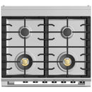 Fisher & Paykel 30-inch Freestanding Dual-Fuel Range with Warming Drawer OR30SCG6B1 IMAGE 3