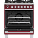 Fisher & Paykel 30-inch Freestanding Dual-Fuel Range with Warming Drawer OR30SCG6R1 IMAGE 2