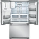 Frigidaire Professional 36-inch, 21.6 cu.ft. Counter-Depth French 3-Door Refrigerator with External Water and Ice Dispensing System FPBC2278UF IMAGE 2