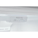 Frigidaire 24-inch, 11.6 cu. ft. Top Freezer Refrigerator FFET1222UW IMAGE 4