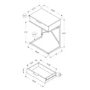  Monarch Accent Table I 3475 IMAGE 5