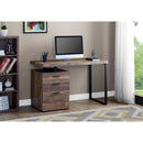  Monarch Computer Desk - Brown/Black I 7408 IMAGE 2