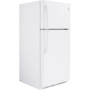  GE 30-inch 18 cu. ft. Top Freezer Refrigerator GTS18FTLKWW IMAGE 2