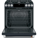 Café 30-inch Slide-In Gas Range with WiFi Connect CCGS700P3MD1 IMAGE 3