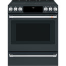 Café 30-inch Slide-In Electric Range with WiFi Connect CCES700P3MD1 IMAGE 1