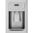 GE 36-inch, 21.8 cu.ft. Counter-Depth Side-by-Side Refrigerator with Water and Ice Dispensing System GZS22IYNFS IMAGE 4