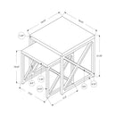 Monarch Nesting Tables I 3414 IMAGE 10