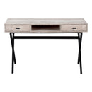 Monarch Computer Desk - Taupe Reclaimed Wood/Black I 7449 IMAGE 2
