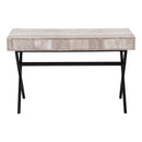  Monarch Computer Desk - Taupe Reclaimed Wood/Black I 7449 IMAGE 5