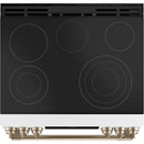 Café 30-inch Slide-in Electric Range with Warming Drawer CCES700P4MW2 IMAGE 2