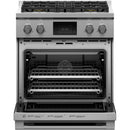 Fisher & Paykel 30-inch Freestanding Dual-Fuel Range with 4 Burners RDV3-304-N IMAGE 2