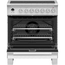 Fisher & Paykel 30-inch Freestanding Electric Range with Induction Technology OR30SCI6W1 IMAGE 2