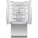 Fisher & Paykel 32-inch, 14.7 cu.ft. Built-in French 3-Door Refrigerator with ActiveSmart™ Technology RS32A72J1 IMAGE 5
