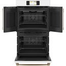Café 30-inch, 10 cu. ft. Double Wall Oven with Convection CTD90FP4NW2 IMAGE 2