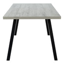  Monarch I 1136 Dining Table - Grey/Black Metal IMAGE 3