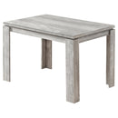  Monarch I 1164 Dining Table - Grey Reclaimed Wood-Look IMAGE 1