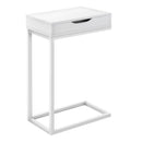  Monarch I 3601 Accent Table - White/White IMAGE 1