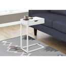  Monarch I 3601 Accent Table - White/White IMAGE 2