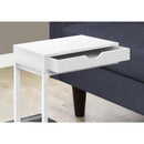  Monarch I 3601 Accent Table - White/White IMAGE 3