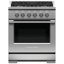 Fisher & Paykel 30-inch Freestanding Gas Range with Dual Flow Burners™ RGV3-304-L IMAGE 1