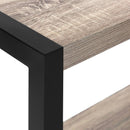  Monarch I 2083 Accent Table - Dark Taupe/Black IMAGE 6