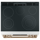 Café 30-inch Slide-in Electric Range with Convection CCES750P4MW2 IMAGE 2