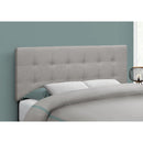  Monarch I 6003F Full Headboard - Grey Linen IMAGE 2