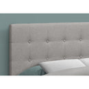  Monarch I 6003F Full Headboard - Grey Linen IMAGE 3