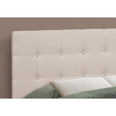  Monarch I 6004F Full Headboard - Beige Linen IMAGE 3