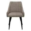  Monarch I 1188 Dining Chair - Taupe/Black IMAGE 2