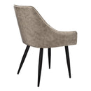 Monarch I 1188 Dining Chair - Taupe/Black IMAGE 3