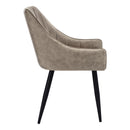  Monarch I 1188 Dining Chair - Taupe/Black IMAGE 4