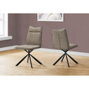  Monarch I 1216 Dining Chair - Taupe/Black IMAGE 9