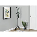  Monarch I 2057 Coat Rack - Black IMAGE 8