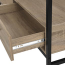  Monarch I 2872 48" TV Stand - Dark Taupe/Black IMAGE 6